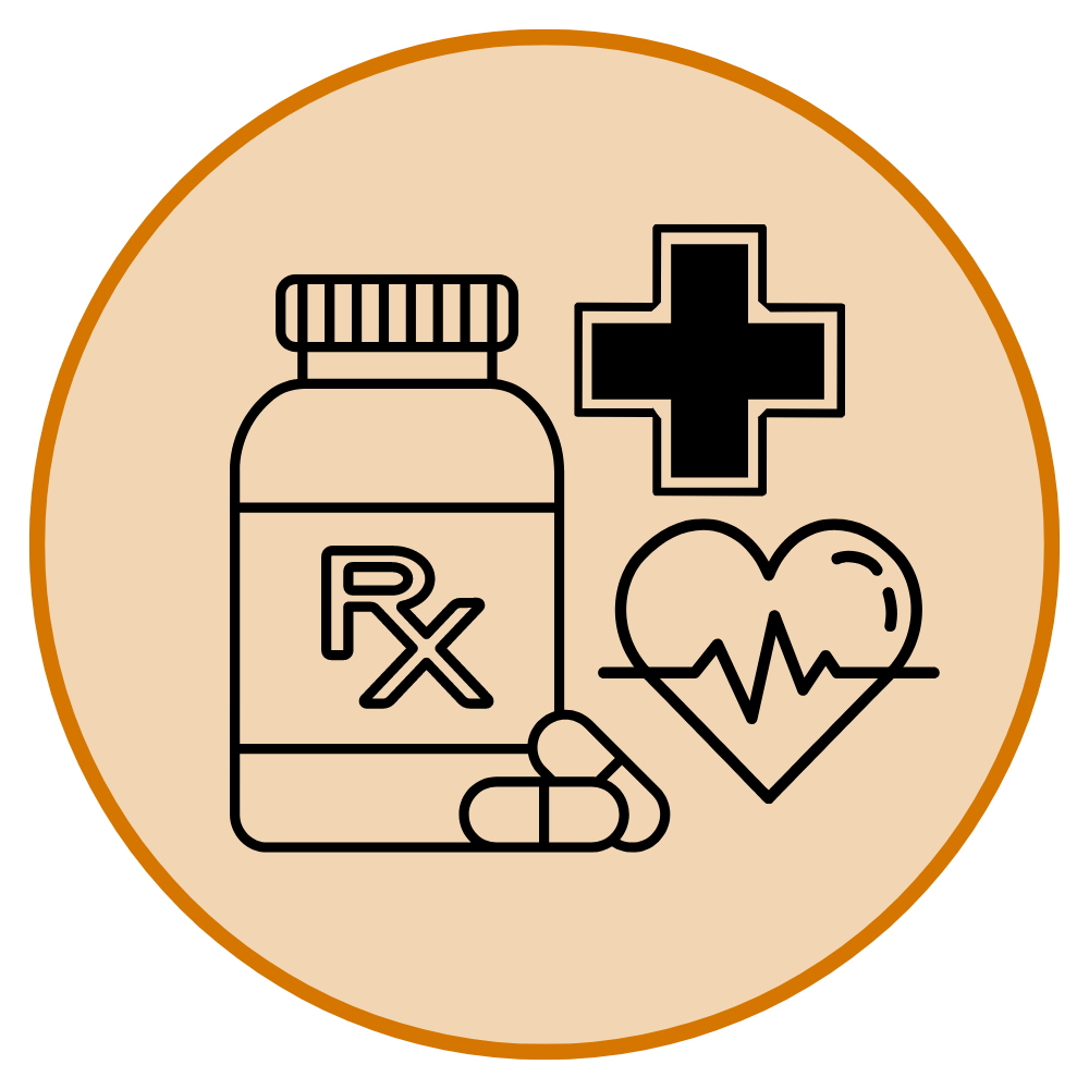 Icon if medicine bottle