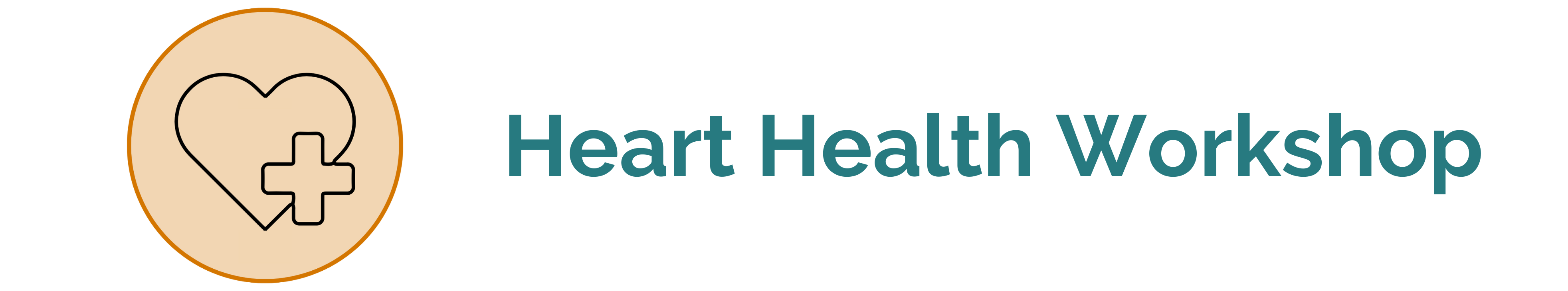 Icon and title for Heart Health workshop